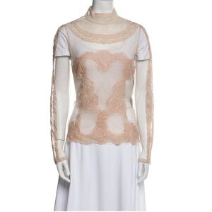 Dolce & Gabbana Sheer Lace Top - NWT